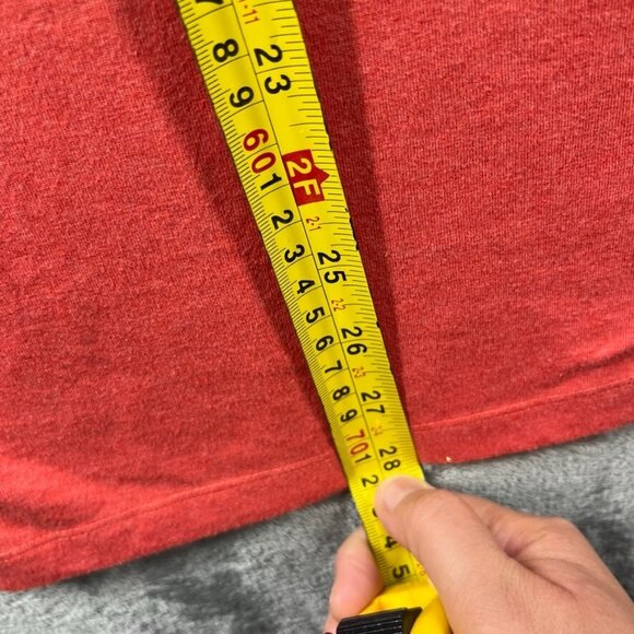 Billabong Polo Shirt Mens Medium Orange Golf Lightweight Performance Stretch - Picture 7 of 10